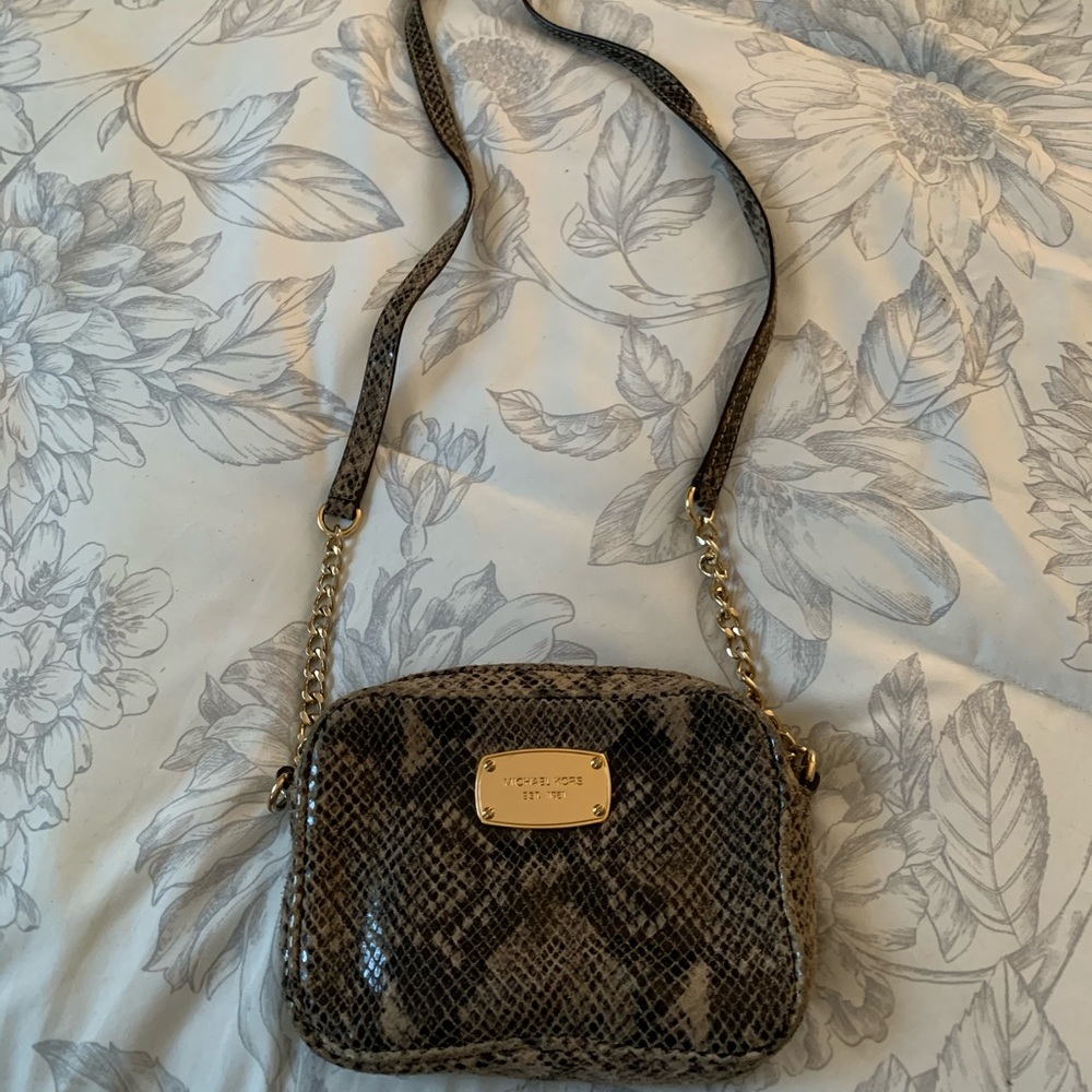 Michael Kors snakeskin Crossbody